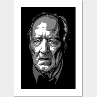 Werner Herzog greyscale Posters and Art